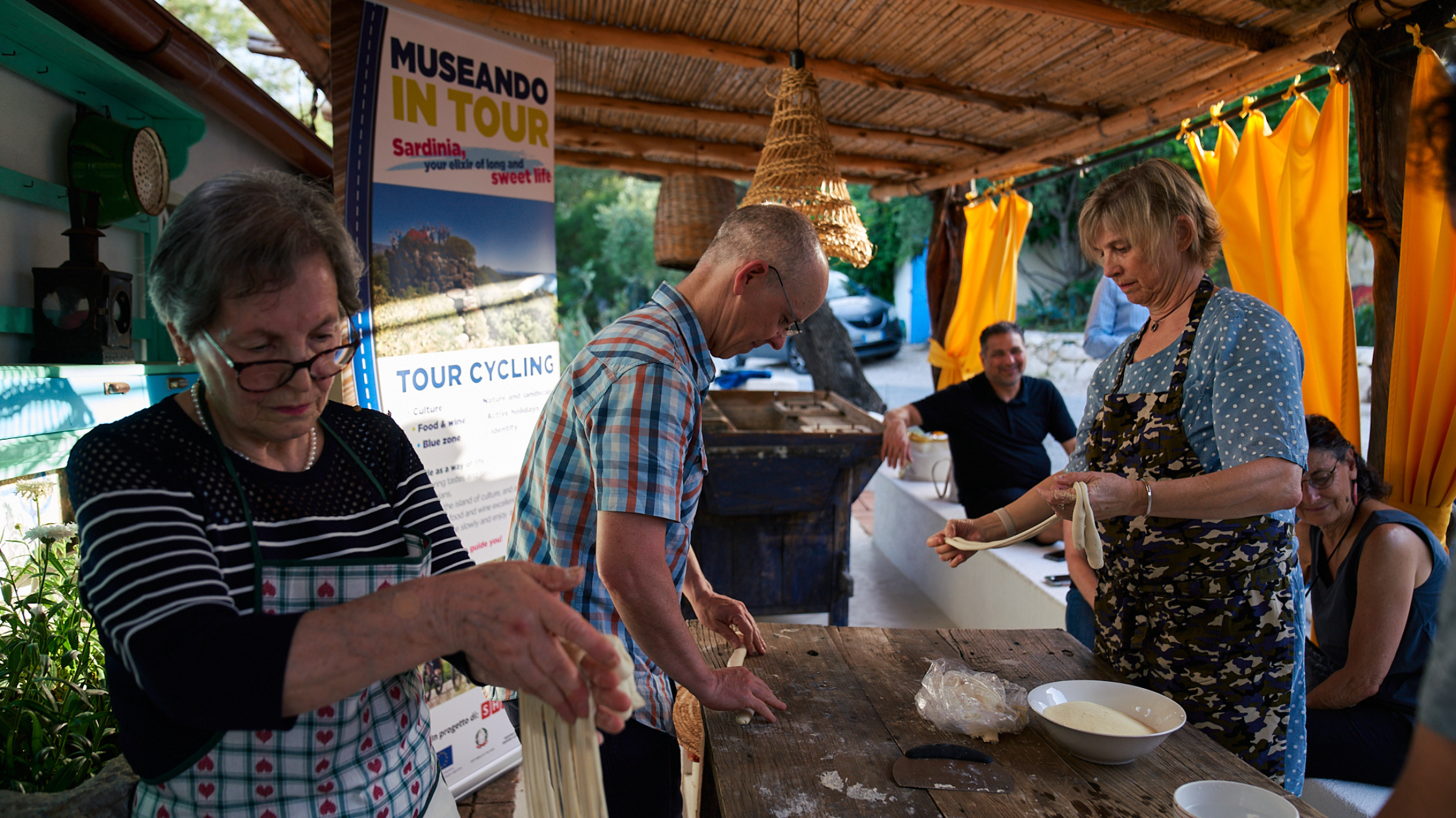 Chef Bike Tour, Sardinia, Carlton Reid