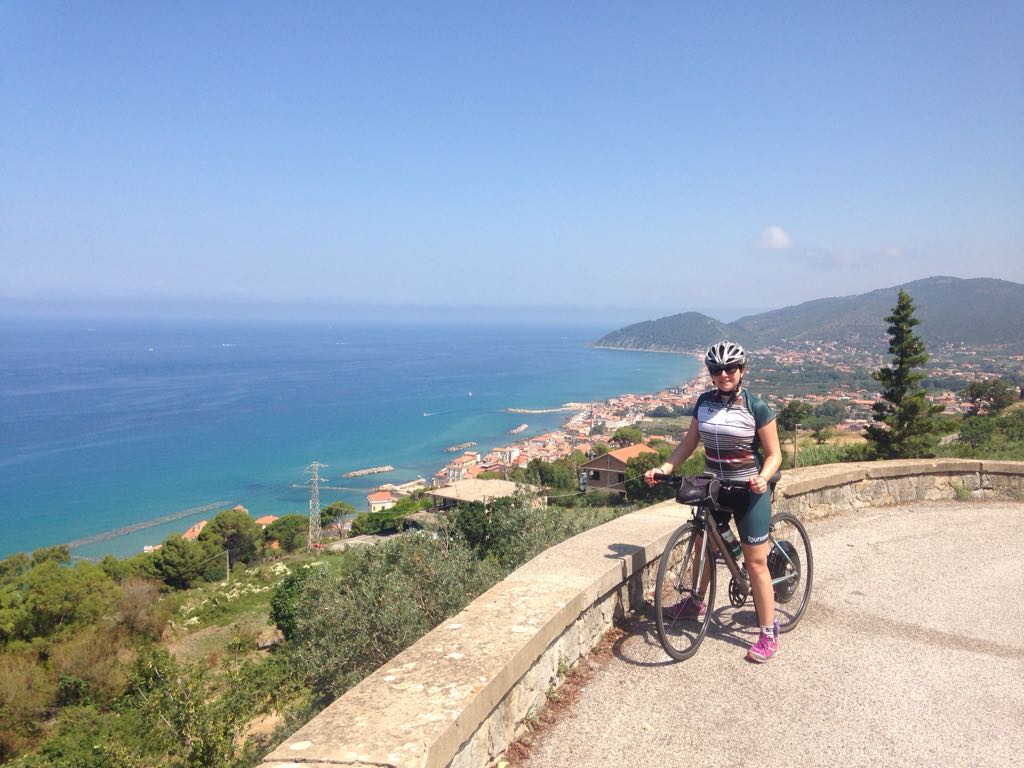 Cycling in Italy, Cilento Coast, e-bike