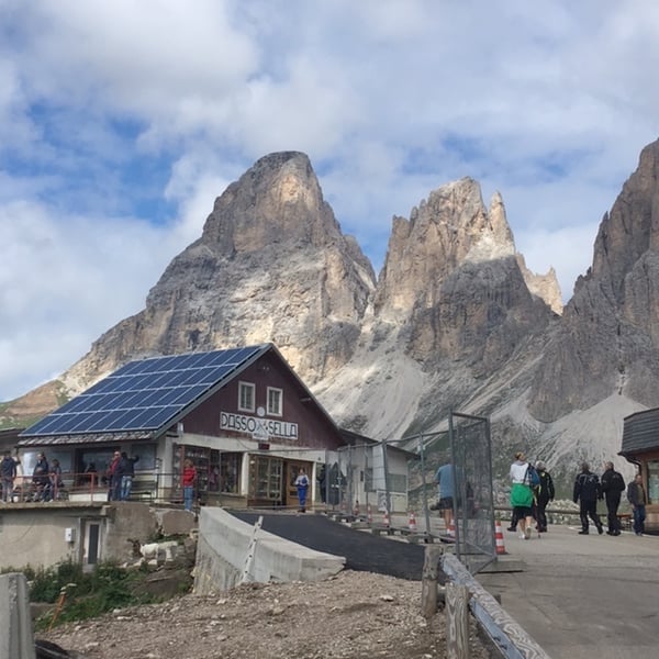 Dolomites Passo Sello