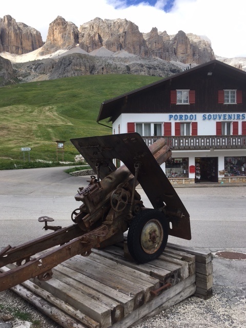 Dolomites Pordoi WWI