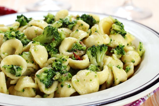 Puglia Food Orecchiette Cime di Rape