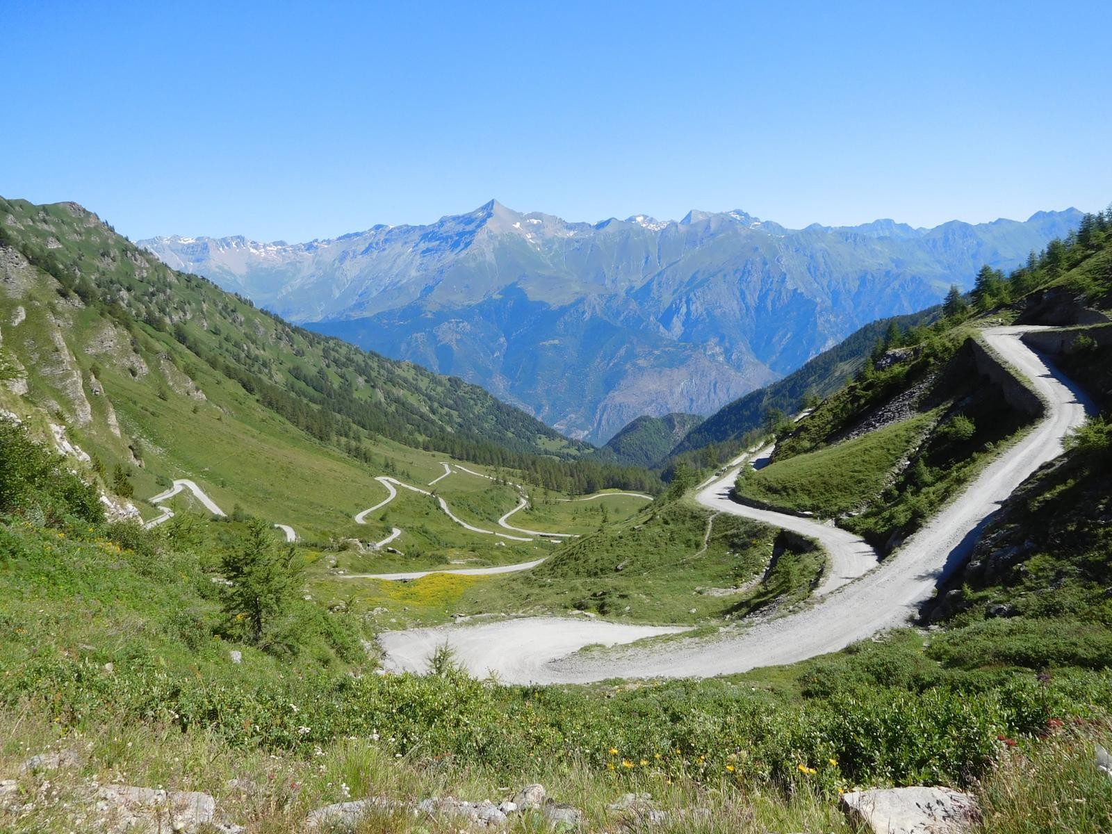 Packing for a Cycling Tour in the Mountains Dolomites Alps 