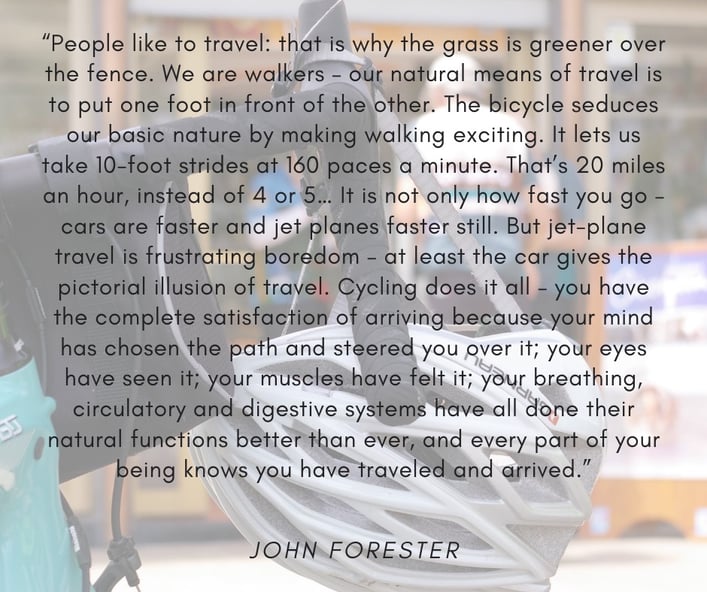 Cycling Quote Forester