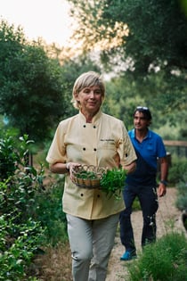 Chef Mary Sue Milliken with Tourissimo