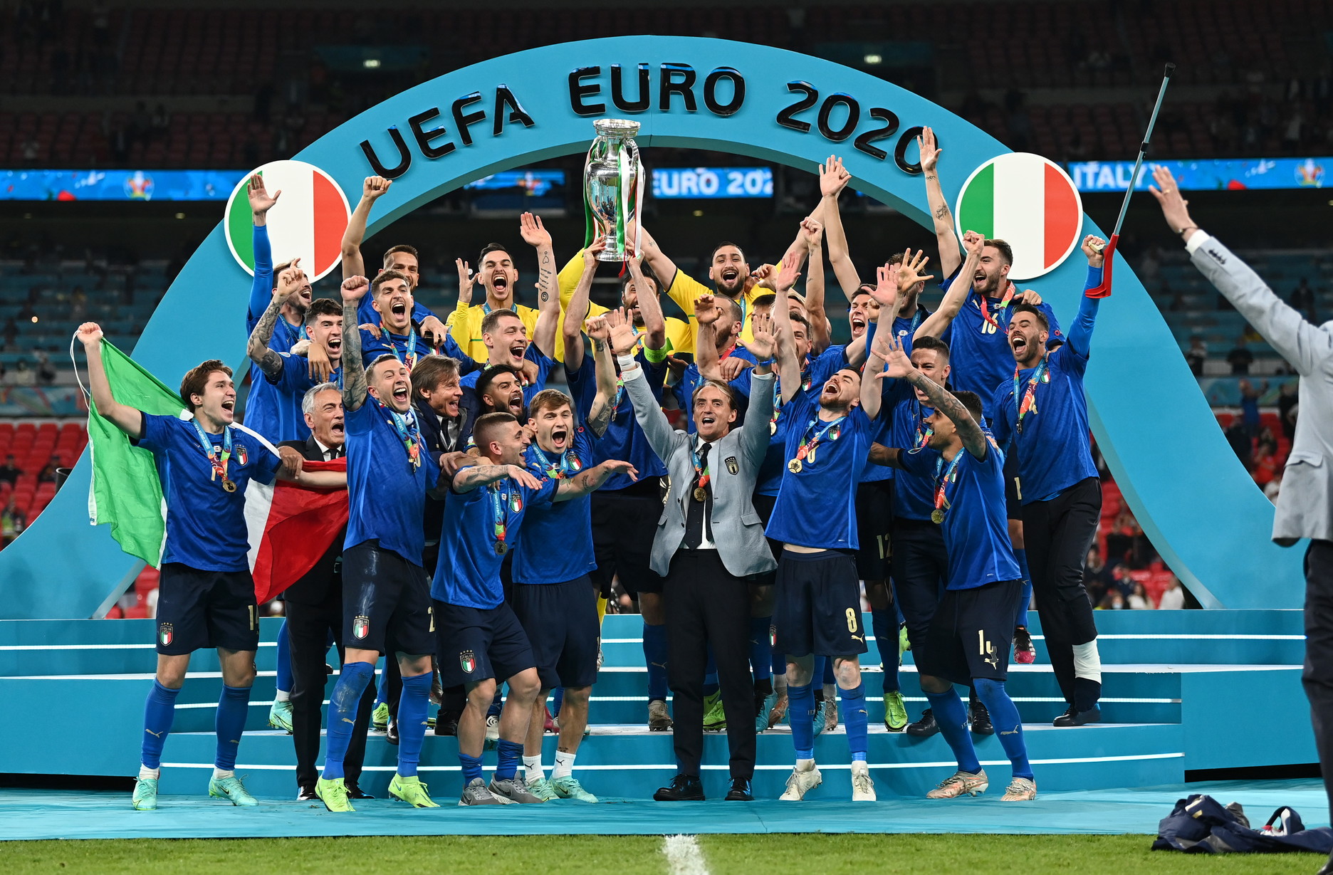 Italy European Soccer Champions