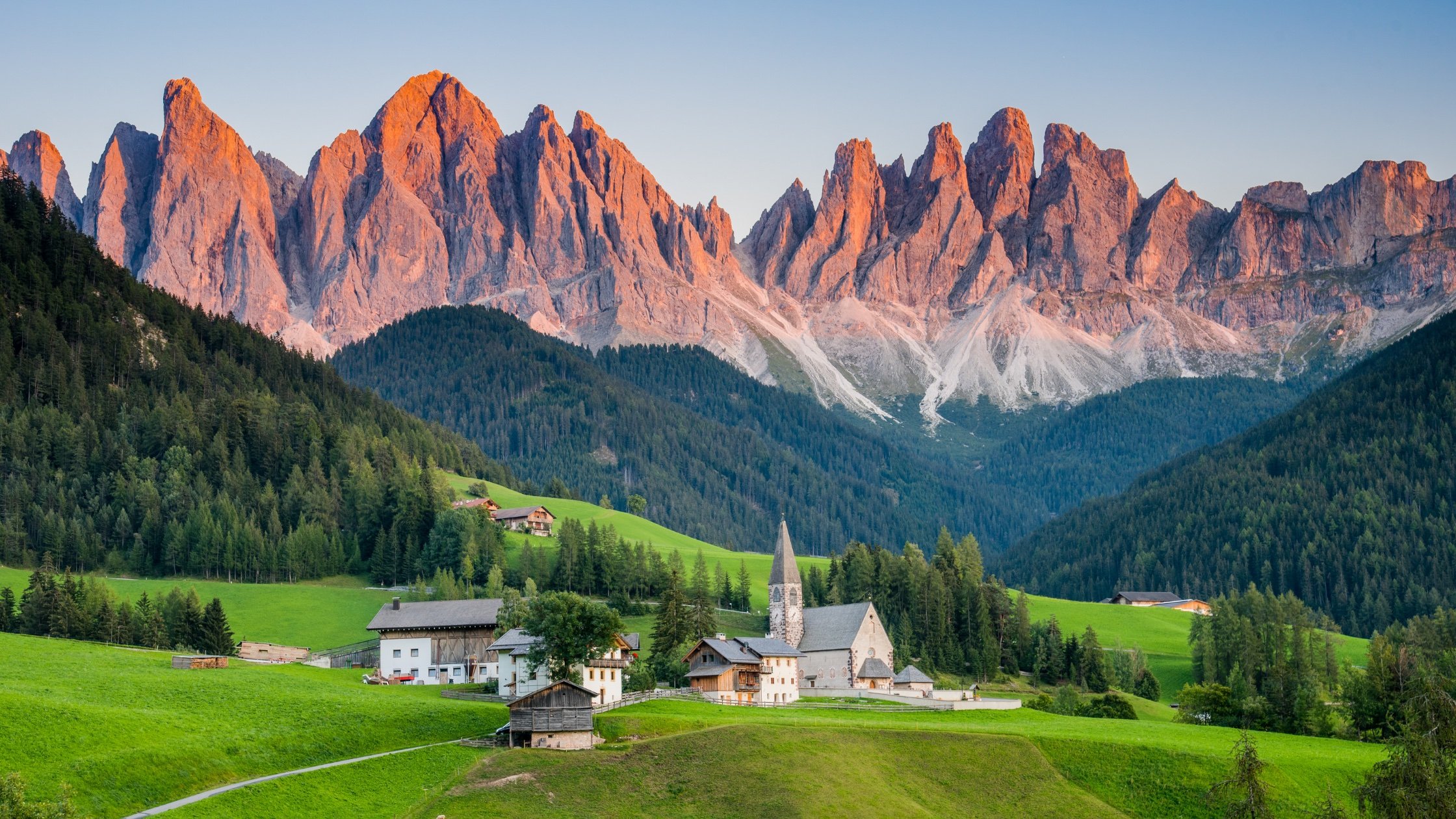 Dolomites Enrosadira