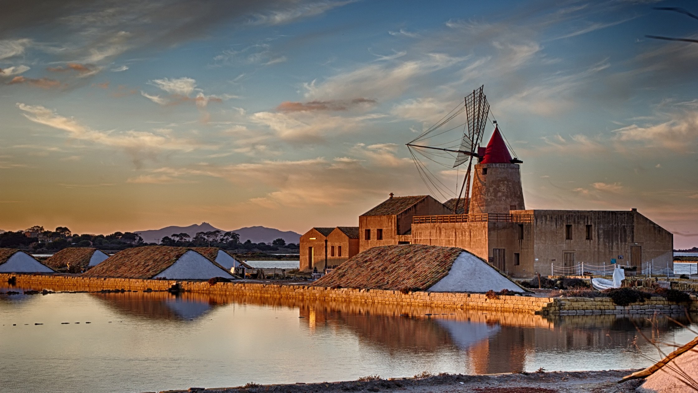 Saline Trapani Sicily