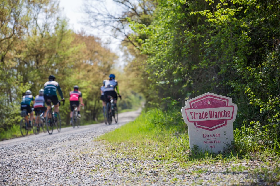 Strade bianche gravel Tourissimo Tuscany tour